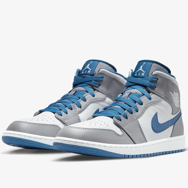2023年春夏新作♪ NIKE【ナイキ】 AIR JORDAN 1 MID エア ジョーダン 1 ミッド メンズ スニーカー 【DQ8426-014】 セメントグレー/ホワイト
