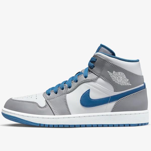 2023年春夏新作♪ NIKE【ナイキ】 AIR JORDAN 1 MID エア ジョーダン 1 ミッド メンズ スニーカー 【DQ8426-014】 セメントグレー/ホワイト_1