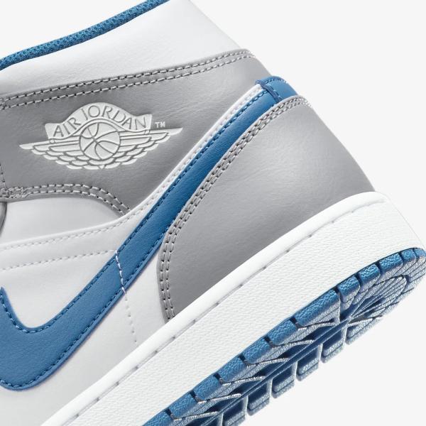 2023年春夏新作♪ NIKE【ナイキ】 AIR JORDAN 1 MID エア ジョーダン 1 ミッド メンズ スニーカー 【DQ8426-014】 セメントグレー/ホワイト_4