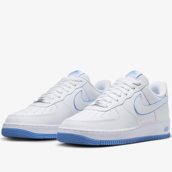 2023年秋冬新作♪ NIKE【ナイキ】 AIR FORCE 1 ´07 エア フォース 1 ´07 メンズ スニーカー 【DV0788-101】 ホワイト/ユニバーシティブルー