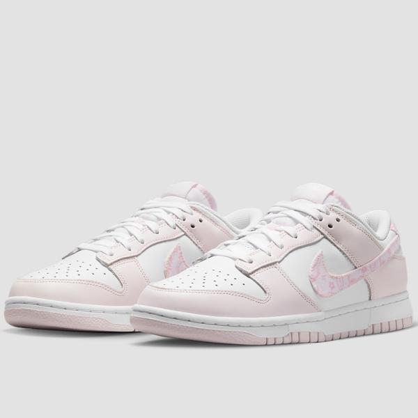 2023年春夏新作♪ NIKE【ナイキ】 WMNS DUNK LOW ESS ウィメンズ ダンク ロー エッセンシャル 【FD1449-100】 ホワイト/パールピンク