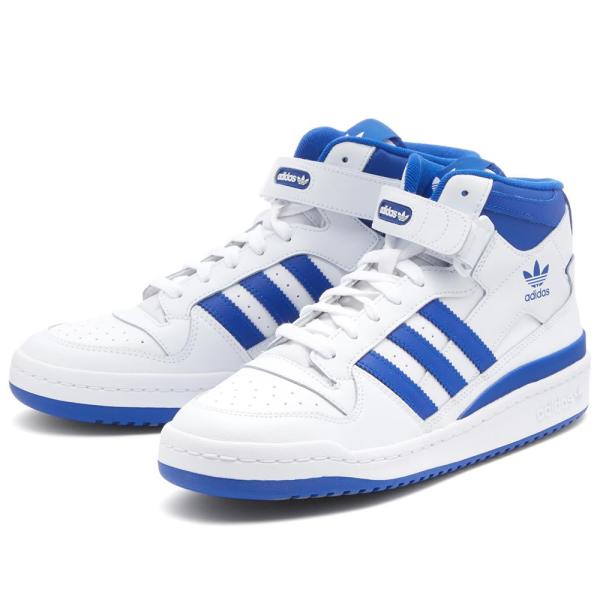 2021年春夏新作♪ adidas【アディダス】 FORUM MID レディース＆メンズ フォーラム ミッド 【FY4976】 ロイヤルブルーの通販は