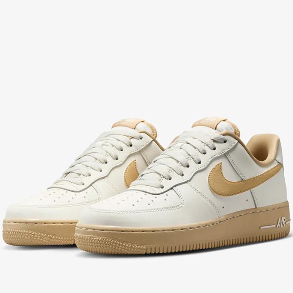 2024年春夏新作♪ NIKE【ナイキ】 WMNS AIR FORCE 1 '07 ウィメンズ エア フォース 1 '07 【FZ3597-133】 セイル/セサミ