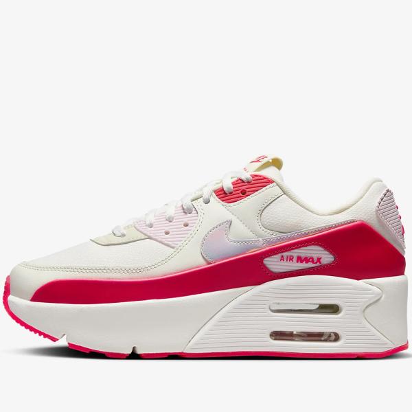 2024年春夏新作♪ NIKE【ナイキ】 WMNS AIR MAX 90 LV8 ウィメンズ エア マックス 90 LV8 【HF5073-133】 セイル/サイレンレッド_1