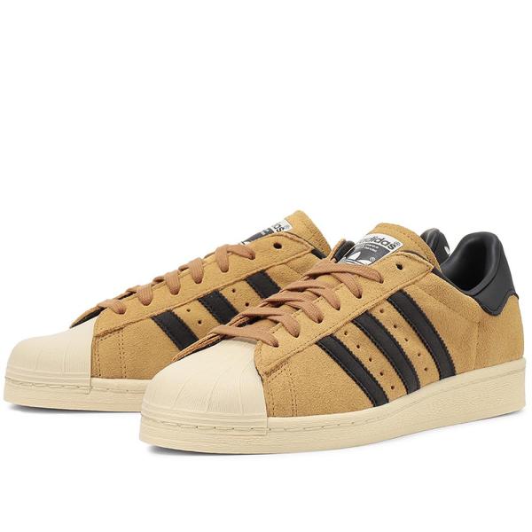 2023年秋冬新作♪ adidas【アディダス】 SUPERSTAR 82 スーパースター 82 レディース＆メンズ 【ID6108】 メサ/オフホワイト