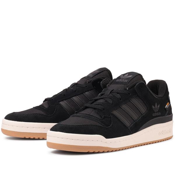 2023年秋冬新作♪ adidas【アディダス】 FORUM LOW CL レディース＆メンズ フォーラム ロー CL 【IE7203】 コアブラック/クリームホワイト