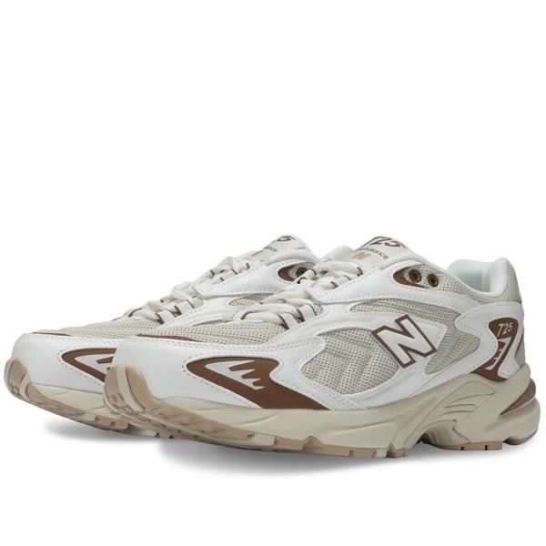 2023年春夏新作♪ New Balance【ニューバランス】 ML725AE レディース＆メンズ スニーカー ホワイト/ブラウンの通販は