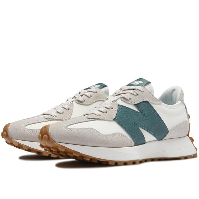 2025年春夏再入荷♪ New Balance ニューバランス WS327GA レディース スニーカー ホワイト/グリーン
