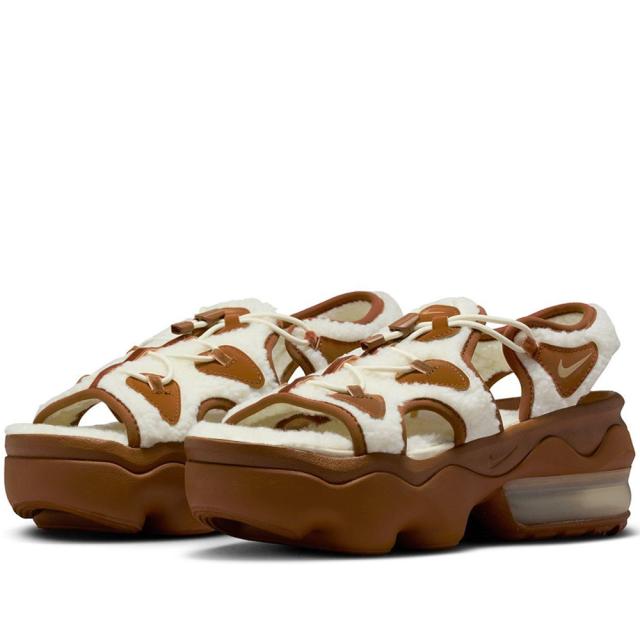 2025年秋冬新作♪ NIKE【ナイキ】 WMNS AIR MAX KOKO SANDAL WNTR NA ウィメンズ エア マックス ココサンダル WNTR NA 厚底 ボア HV8558-200 ライトブラウン