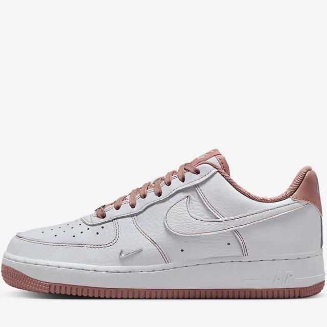 2025年秋冬新作♪ NIKE【ナイキ】 WMNS AIR FORCE 1 07 MINI JEWEL ウィメンズ エア フォース 1 07 ミニ ジュエル 【IB6543-100】 ホワイト/メタリックシルバー/パーティクルピンク_1
