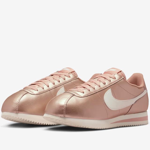 2026年春夏新作♪ NIKE ナイキ CORTEZ コルテッツ レディース＆メンズ スニーカー IR0042-900 メタリックレッドブロンズ/セイル