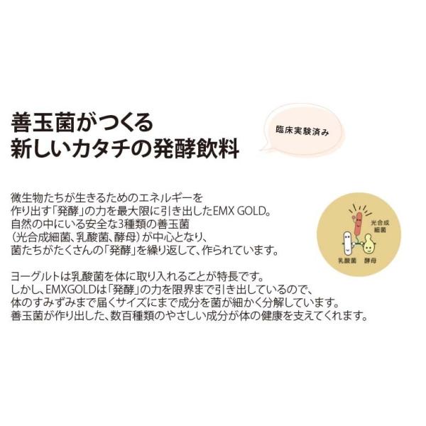 【送料無料】発酵飲料水 EMXGOLD（EMXゴールド）500ml ×2本セット EM X GOLD em x gold イーエム エックス ゴールド em x ゴールド EM生活 善玉菌 健康飲料_3