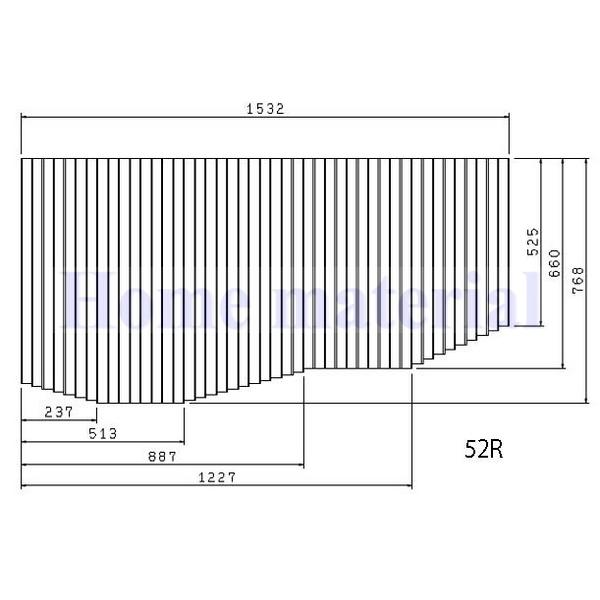 お風呂のふた TOCLAS トクラス  (旧ヤマハ） 34R (代替品 52R) （ 品番 ） BFPFTAA090A0 (品番変更 GB10010696) 巻きフタ 風呂ふた 巻きふたの通販は 7,373円