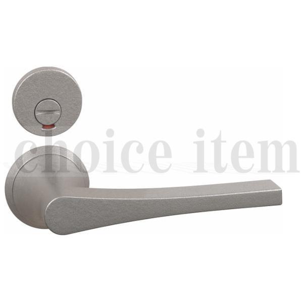 送料込み 永大産業 EIDAI 内装 室内ドア スキスムS スキスムT レバーハンドル 25SM型 丸座タイプ 表示錠 ブラストシルバー TDB-CH25SM2