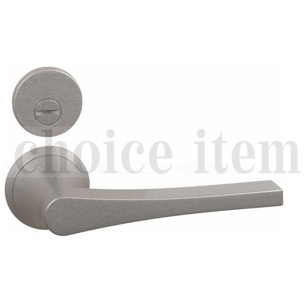 送料込み 永大産業 EIDAI 内装 室内ドア スキスムS スキスムT レバーハンドル 25SM型 丸座タイプ 間仕切錠 ブラストシルバー TDB-CM25SM2