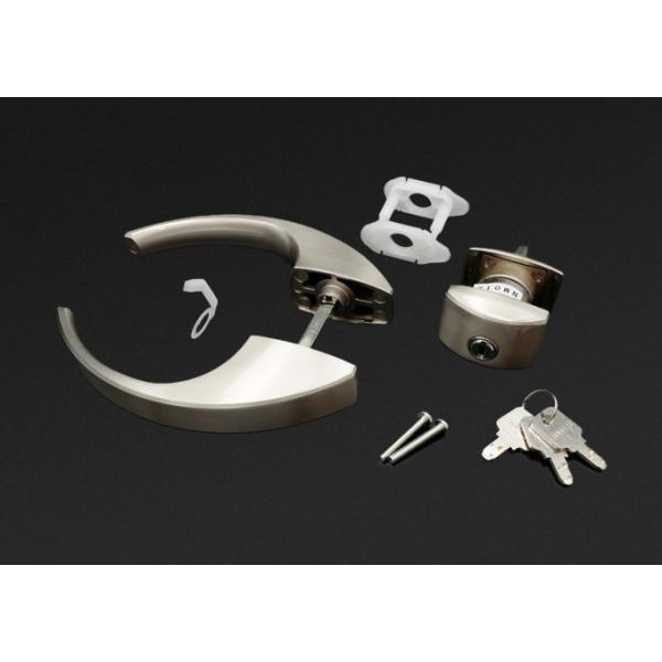 送料無料 ダイケン 室内ドア 開き戸 セパレートタイプ レバーハンドルセット 85デザイン 簡易シリンダー錠 サテンニッケル 品番：VAA854ZNFの通販は 15,016円