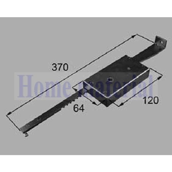 送料込み LIXIL 新日軽  エクステリア 補修部品 門扉 落し錠本体 88NUD58 10,312円