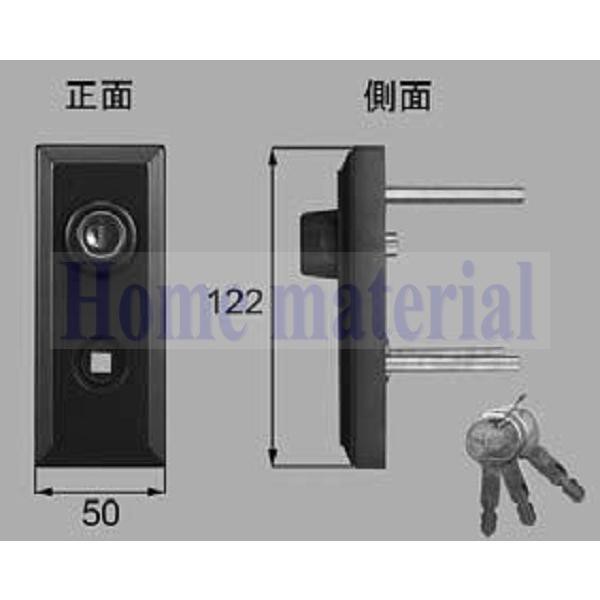 送料込み LIXIL 新日軽 エクステリア 補修部品 門扉 RD・RE 型錠外部化粧座セット掛側( 片開き・両開き用) 8AAB1440