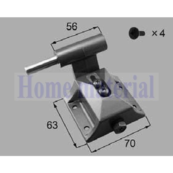 送料込み LIXIL 新日軽 エクステリア 補修部品 門扉 持ち送り 75 角門柱用ヒンジ( 上) 持ち送り( 調整金具) 8H192A