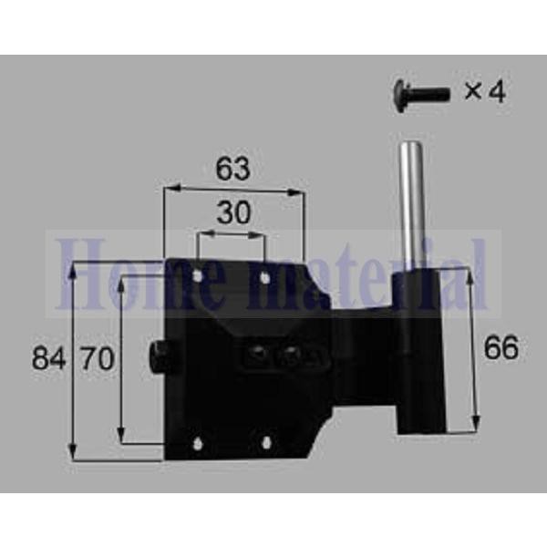 送料込み LIXIL 新日軽 エクステリア 補修部品 門扉 持ち送り 100 角門柱用ヒンジ( 上) 持ち送り( 調整金具) 8H194A