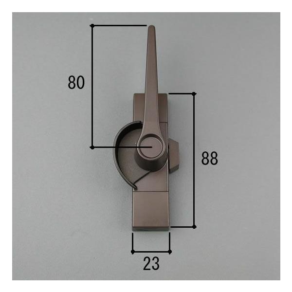 送料無料 三協アルミ 窓・サッシ 引き違い窓 クレセント 右勝手 99WB7403R0-BK 商品コード：192C6666 元部品のコード：PAN0302 1個 10,725円