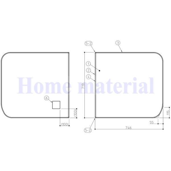 送料無料 お風呂のふた TOTO 風呂ふた 2枚割りフタ HA160DOPラクかる2枚 AFKKS81116KSAA21Wの通販は 34,242円