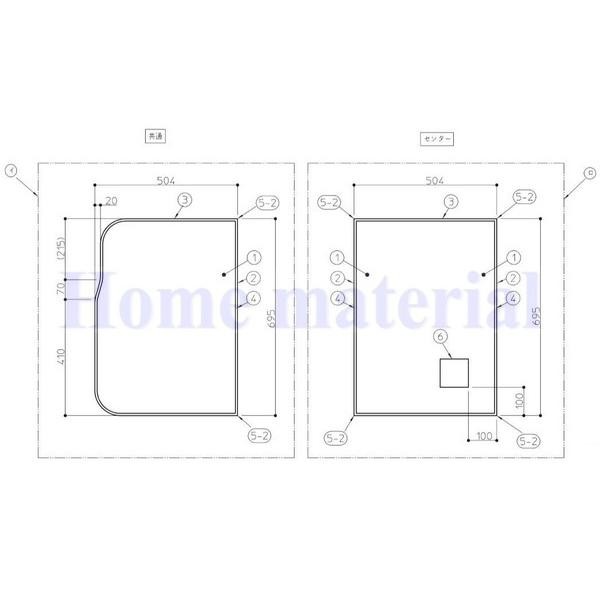 送料無料 お風呂のふた TOTO 風呂ふた 3枚割りフタ HD165 スクエアラクかる3枚 AFKKS80033KSAA31W ( EKK80033W の後継品）