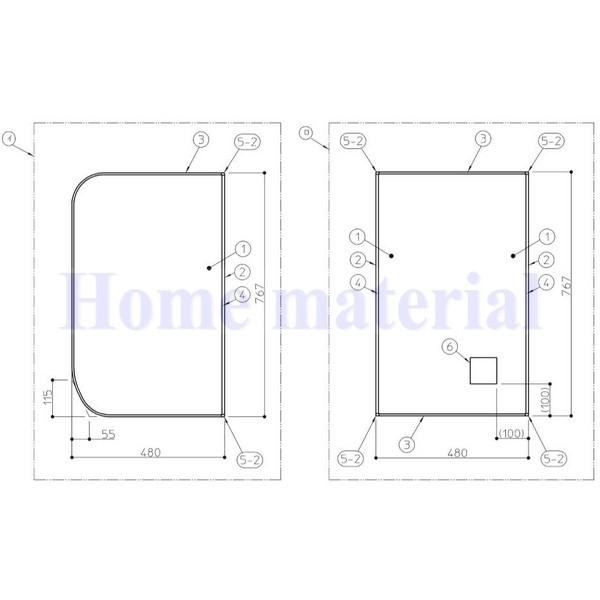 送料無料 お風呂のふた TOTO 風呂ふた 3枚割りフタ HA165DOPラクかる3枚 AFKKS81106KSAA31W