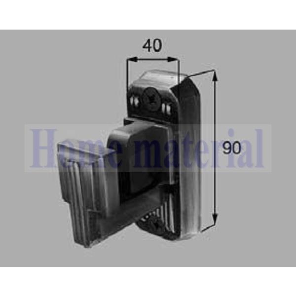 送料込み LIXIL 新日軽  エクステリア 補修部品 門扉 UB 型錠受け側セット( 片開き用) C8AAB0247の通販は 8,134円