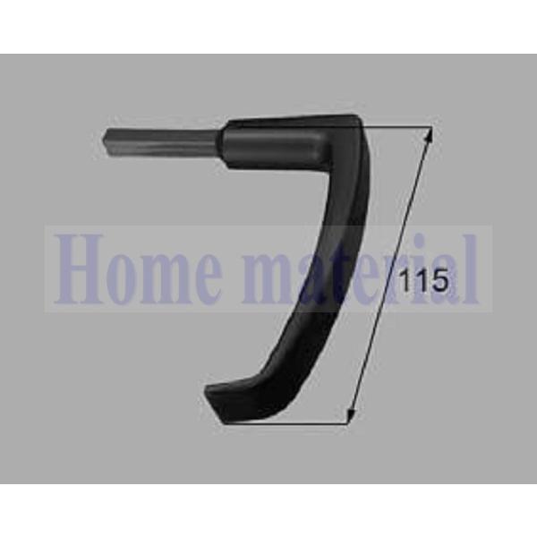 LIXIL 新日軽  ハンドル/クレセント/錠類  レバーハンドル室外側 C(ブロンズ系) C8NDL229P3 1セットの通販は