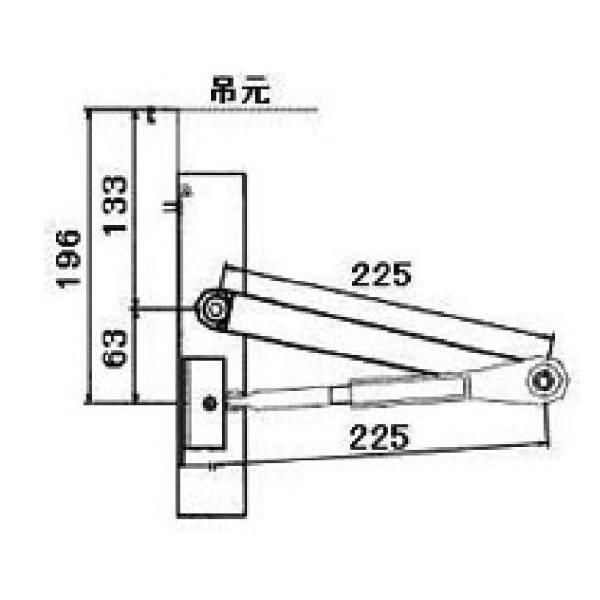 送料無料 LIXIL リクシル トステム ドアクローザー （左右兼用） シャイングレー DASZ215 ロンカラー ガラスドア フラッシュドアの通販は 8,613円