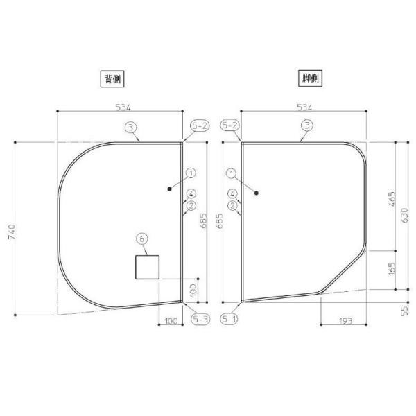 送料無料 お風呂のふた TOTO 風呂ふた 組み合わせ式 組みふた AFKKS80041RSAA21W AFKKS80041LSAA21W (旧 EKK80041WR EKK80041WL の代替品