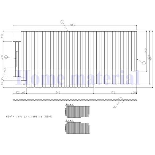 お風呂のふた TOTO 風呂ふた 軽量シャッター式 巻きふた EKK81049WR3 EKK81049WL3の通販は 6,283円
