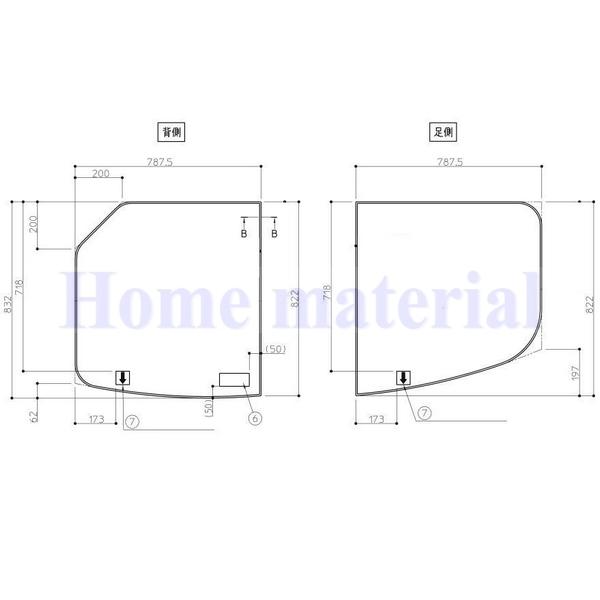 お風呂のふた TOTO 風呂ふた 組み合わせ式 組みふた AFKK81128WR2 AFKK81128WL2 EKK81128WR2 EKK81128WL2 （後継品 AFKKS81128RSAA21W AFKKS81128LSAA21W )の通販は