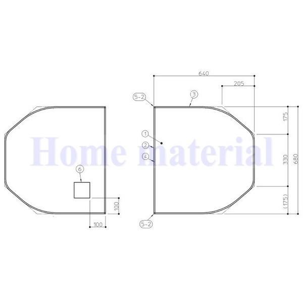 送料無料 お風呂のふた TOTO 風呂ふた 組み合わせ式 組みふた WB130 ダエンラクかる EKK84093W (代替品 AFKKS84093KSAA21W ) 1280×680 2