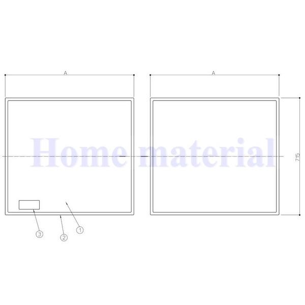 送料無料 お風呂のふた TOTO 風呂ふた 組みふた 断熱風呂蓋（スクエア用）EKK84124W3 715×1380 26,864円