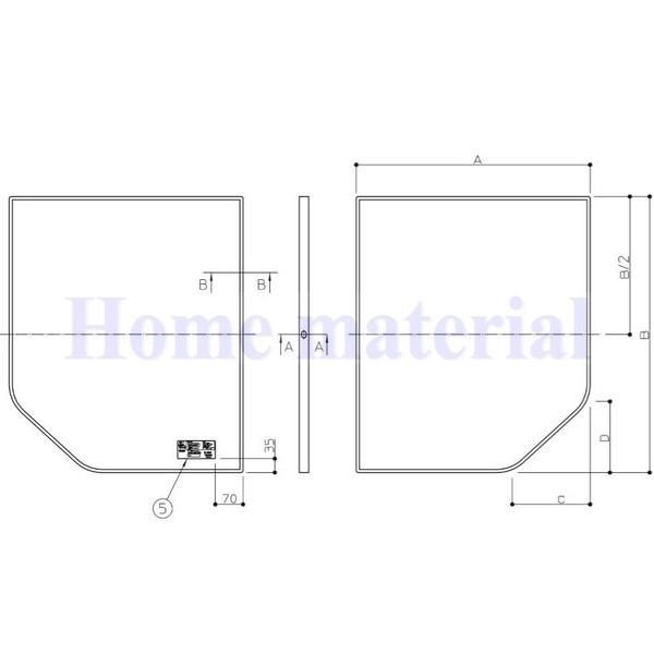 納期未定品 送料無料 お風呂のふた TOTO 風呂ふた 組み合わせ式 組みふた 断熱風呂蓋 EKK84128W2 (代替品 AFKK84128W ) 695×1180