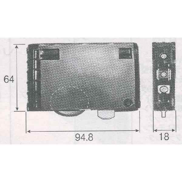 LIXIL リクシル トステム 室内建具 引戸 調整戸車 FNMZ429 （旧品番 MDJ526A ） FL リストNO H01-007 （HA-7）１個の通販は