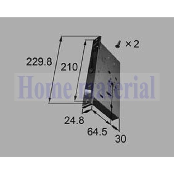LIXIL リクシル 新日軽 玄関ドア 箱錠 NMメンテ 補助錠ケ-ス（オ-ナーキー） 商品コード S8DL1277 NETDS00004の通販は
