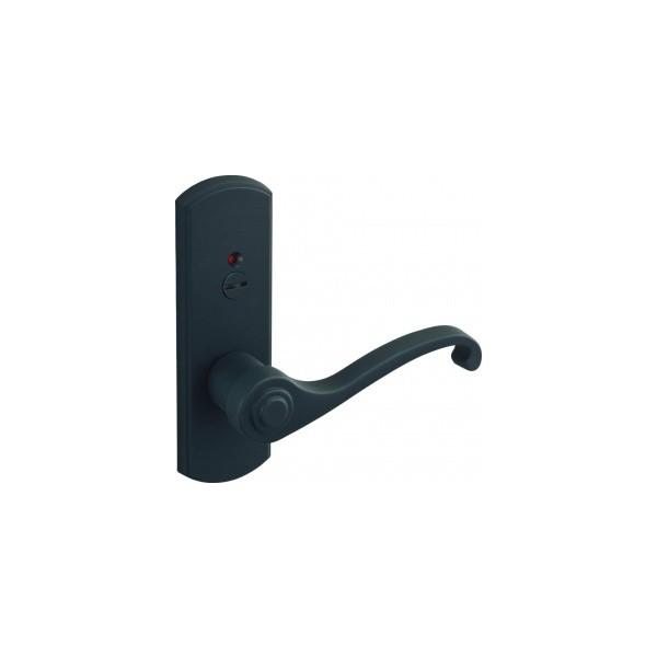 送料無料 WOODONE ウッドワン レバーハンドルセット レバーハンドルセット表示錠 B型（マットブラック） ZH11M3-7の通販は