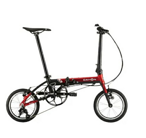 DAHON 2025モデル（継続モデル）K3 折りたたみ自転車 14インチ 外装3段変速 ダホン ケースリー  可愛い 折畳み 折畳 変速 フォールディングバイク ダホン プレゼントの通販は 58,080円