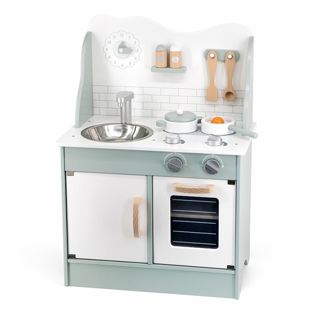 PolarB TYPR44048　おままごとキッチン　プレゼント　可愛い　子供　プレゼント　 おしゃれ ギフト Green Kitchen w/Accessories　ポーラ