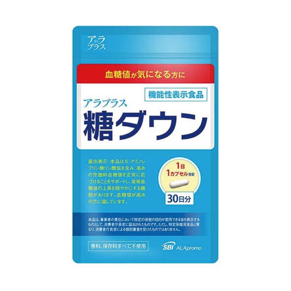 【10個セット★送料無料】アラプラス　糖ダウン　３０日分　※パッケージリニューアルの為変更あり