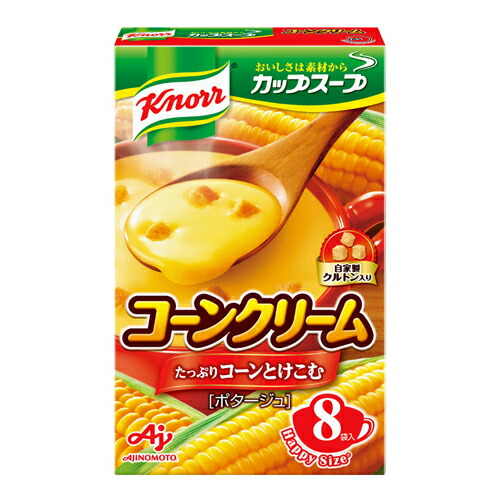 【6個セット】クノールカップスープコーン８Ｐ【同梱不可】 