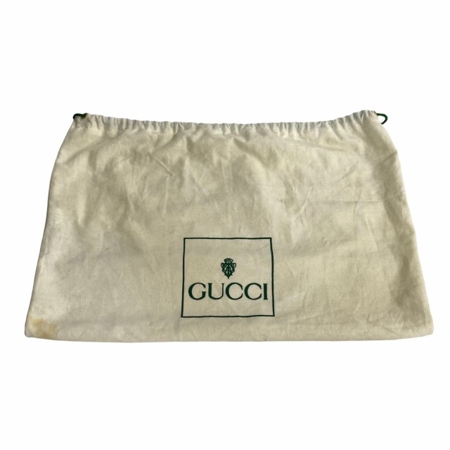 GUCCI グッチ マイクロGG ロゴ レザー PVC ショルダーバッグ ネイビー 55071