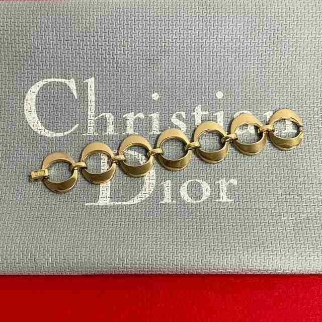 Christian Dior ディオール GP ブレスレット ゴールド 01336