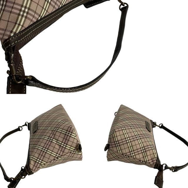 BURBERRY バーバリー ノバチェック ナイロン レザー