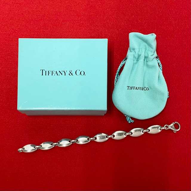 TIFFANY&Co. ティファニー ぺブル リンク ブレスレット シルバー925 ブレスレット シルバー 33858