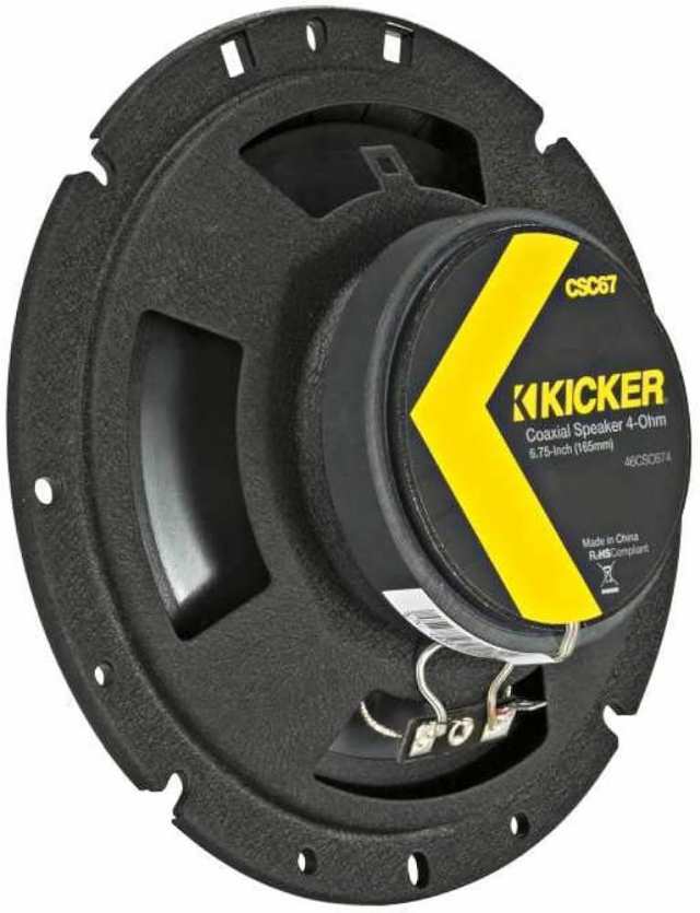 【在庫あり即納】KICKER CSC674 キッカー 16.5cmコアキシャルスピーカー2way カースピーカー カーオーディオ カーステレオ