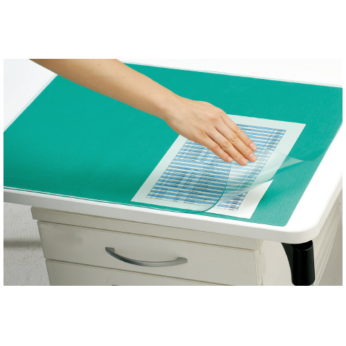 デスクマット軟質Ｗ　塩ビ製 下敷き付き　７号デスク用の通販は